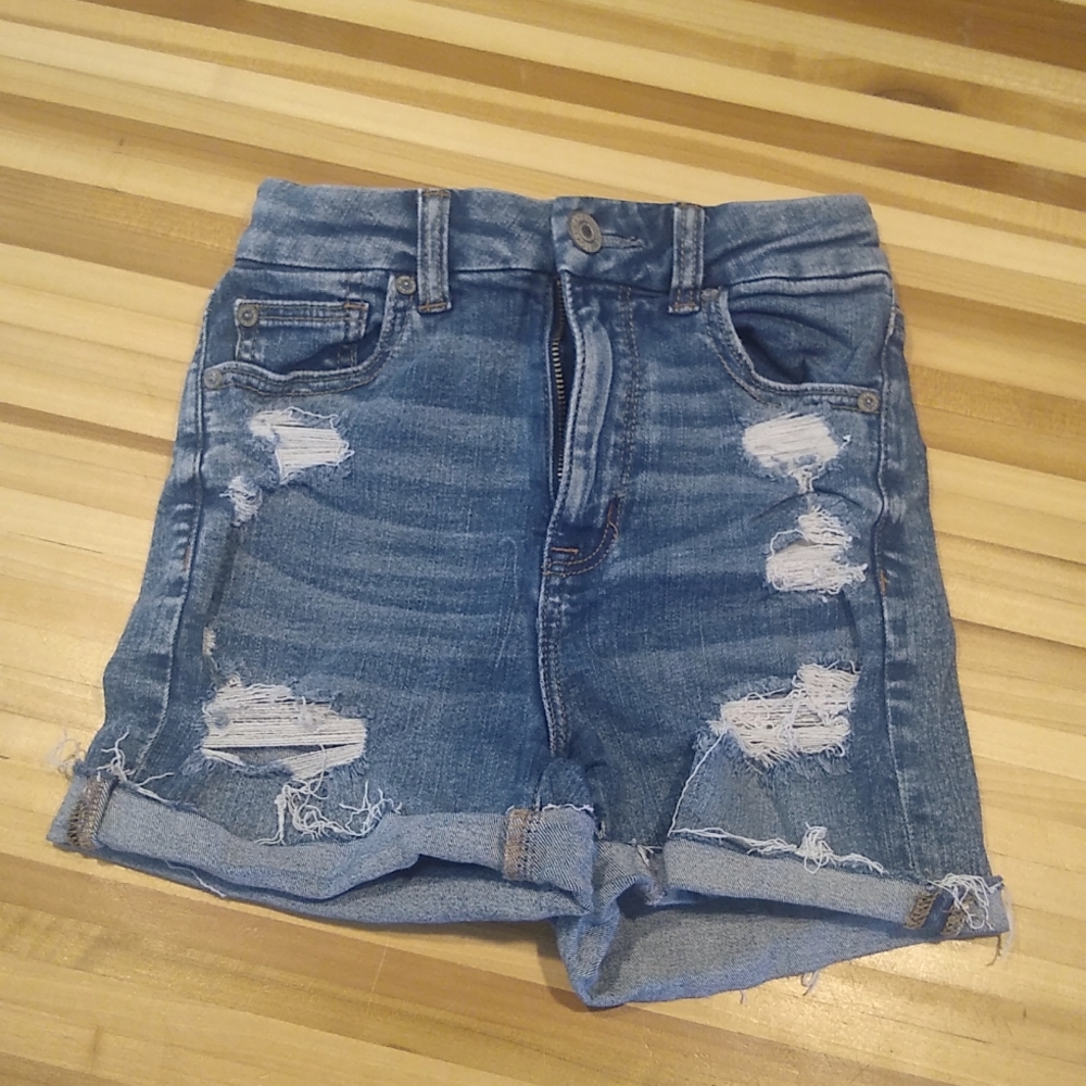 American Eagle Curvy Hi-Rise Shortie Size 0